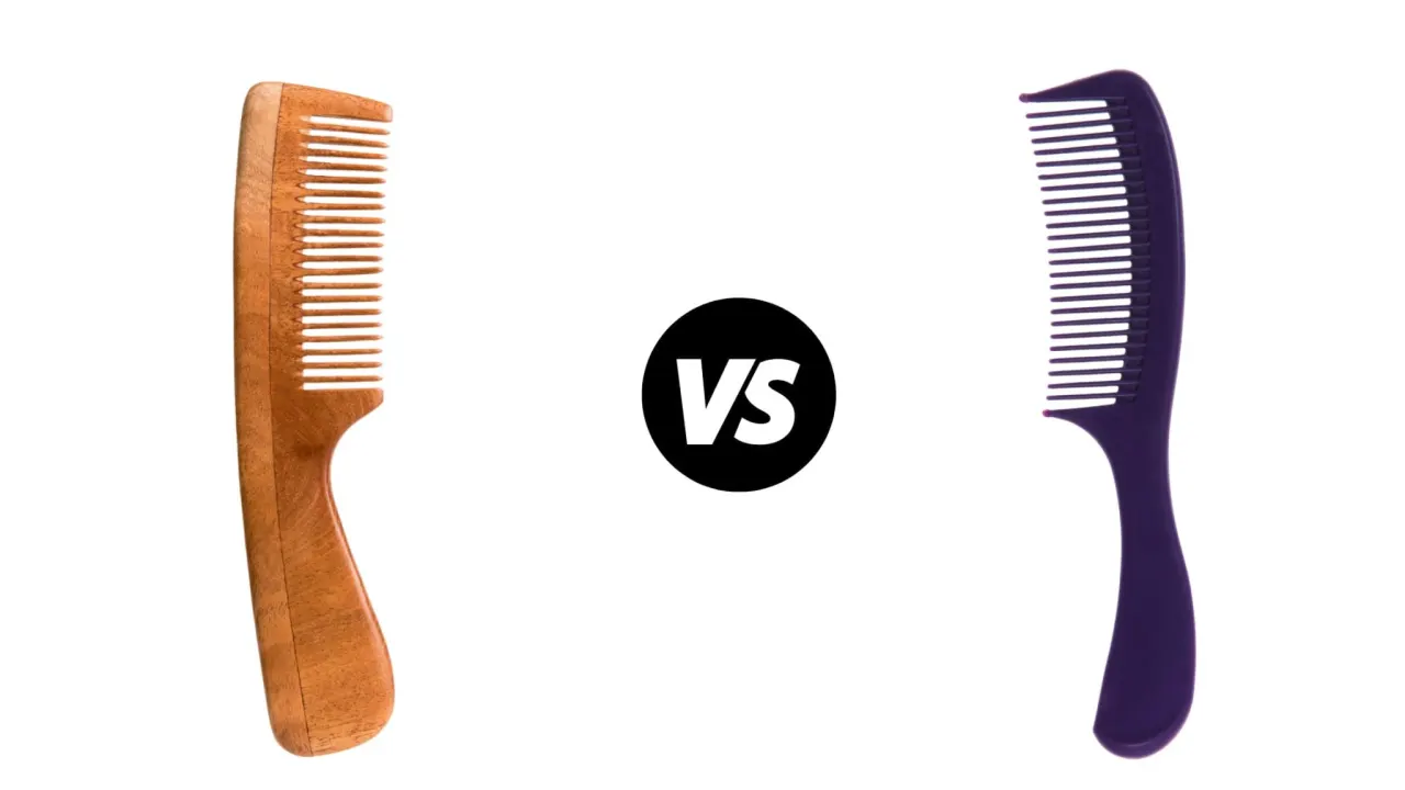 sisir kayu vs plastik
