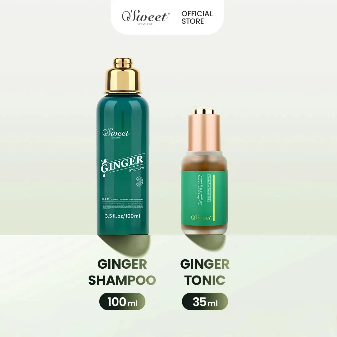 OSWEET Hair Revival Bundling Ginger Shampoo 100ml + Tonic 35ml